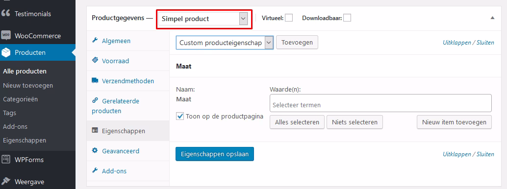 simpel produkt