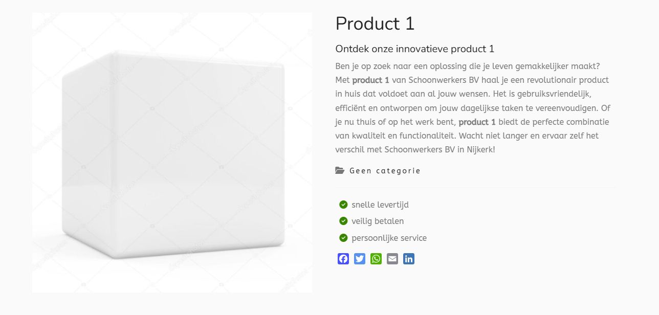 Hoe maak ik productteksten met AI?