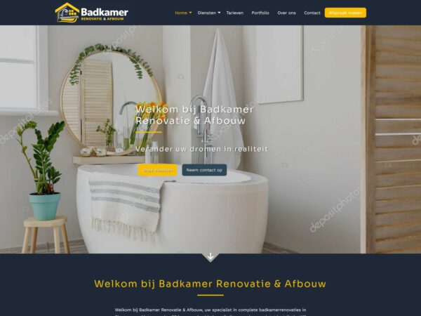 Badkamer Renovatie & Afbouw